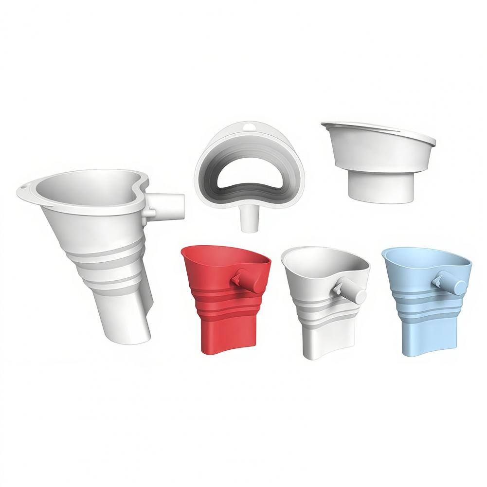 Kitchen Aid Baking Mixer - Profesjonalne akcesoria do pieczenia Silikonowy lejek