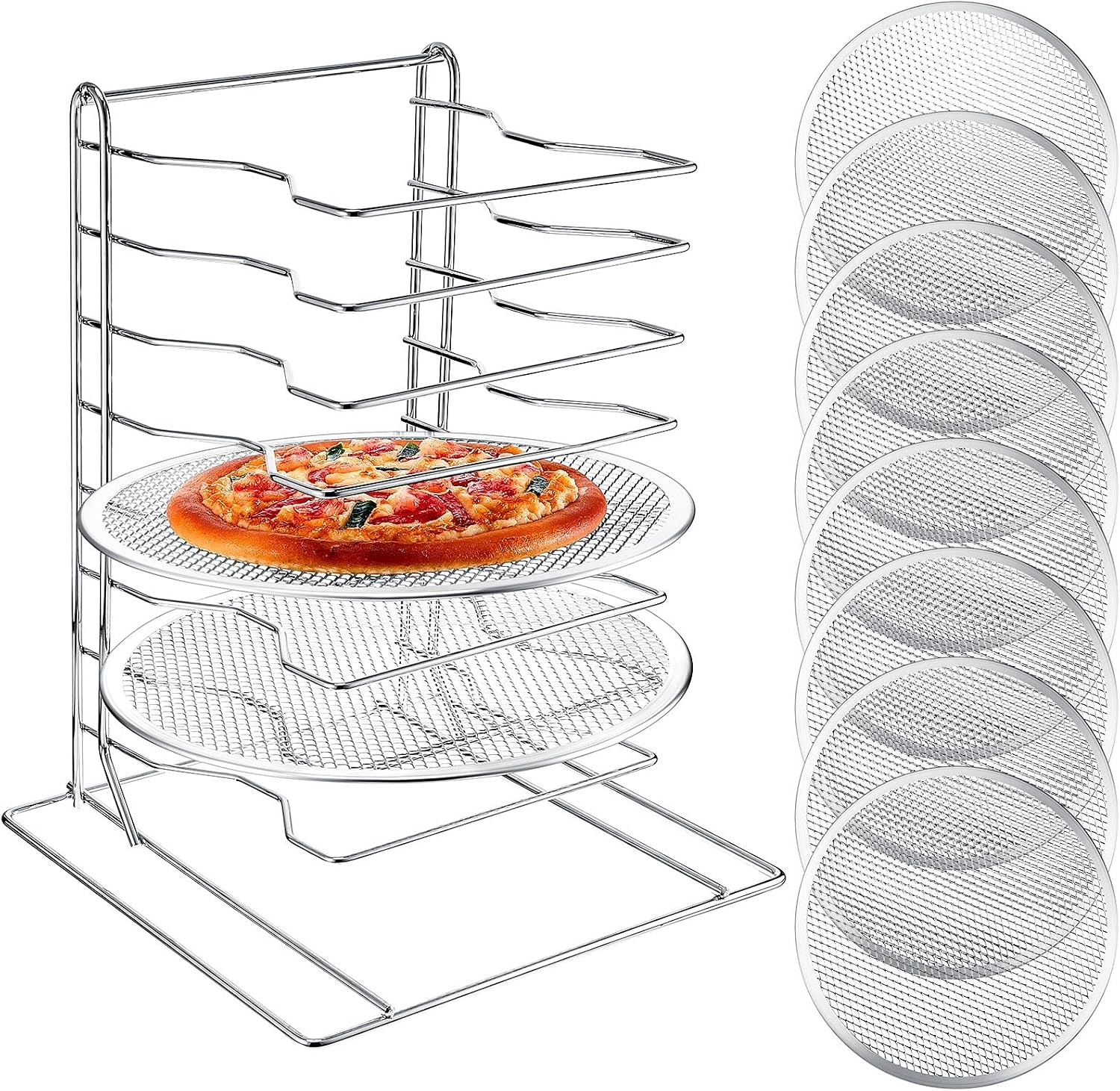 Commercial Kitchen For Baking - Stojak na pizzę z 8 poziomami
