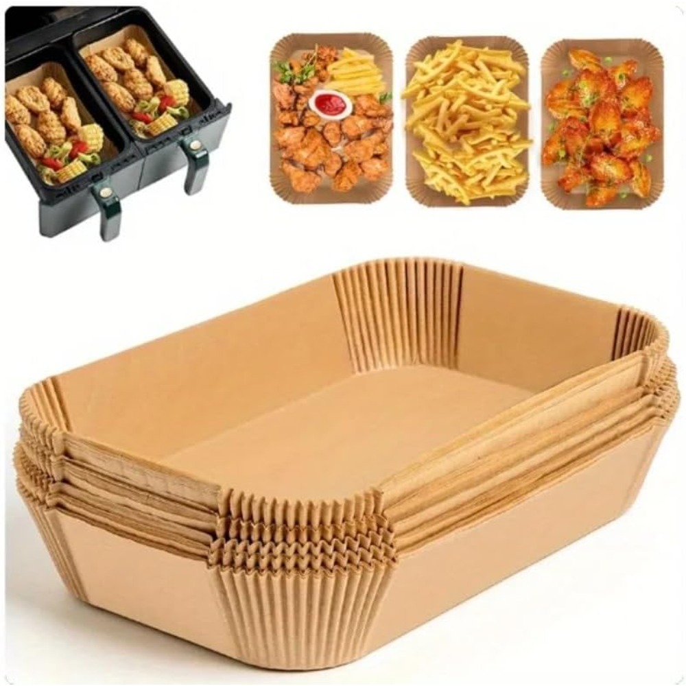 Kitchen Baking Sheets - 50/100 szt. Jednorazowe papierowe wkłady do