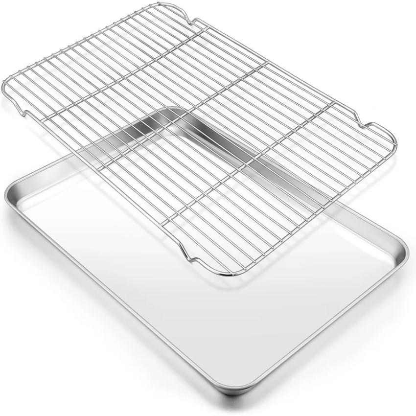 Kitchen Baking Tray Set - Zestaw blach do pieczenia ze stali