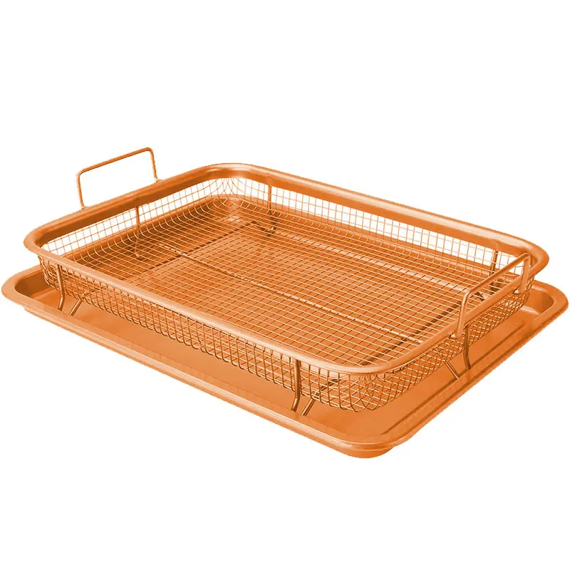 Kitchen Baking Tray Set - Miedziany blacha do pieczenia do smażenia