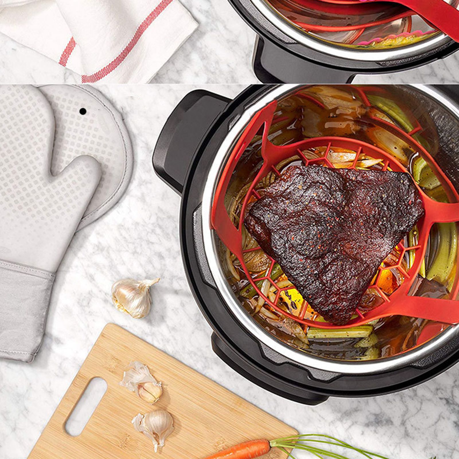 4-częściowy zestaw silikonowyc – Kitchen Baking Tray Set recenzja i cena