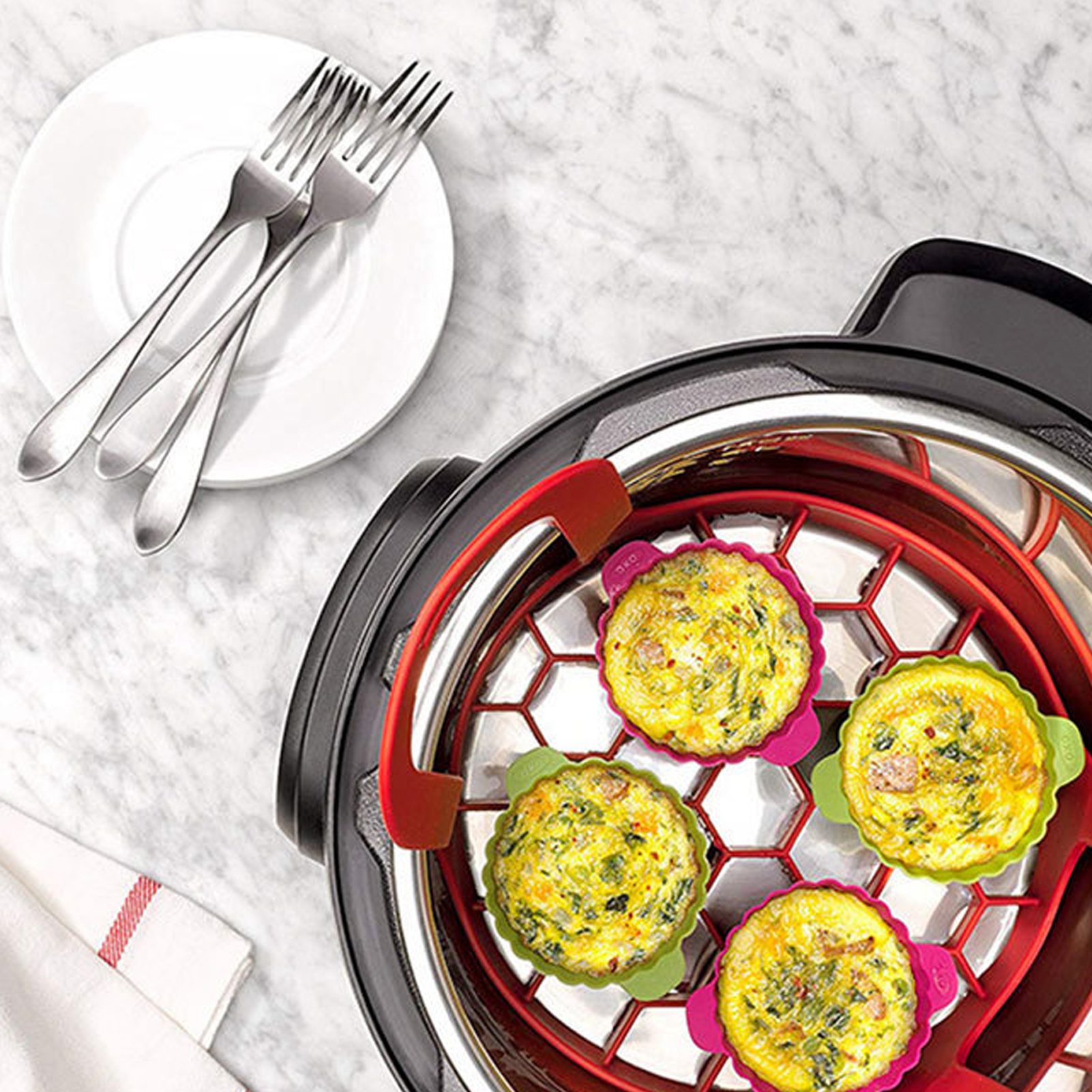 4-częściowy zestaw silikonowyc – Kitchen Baking Tray Set recenzja i cena