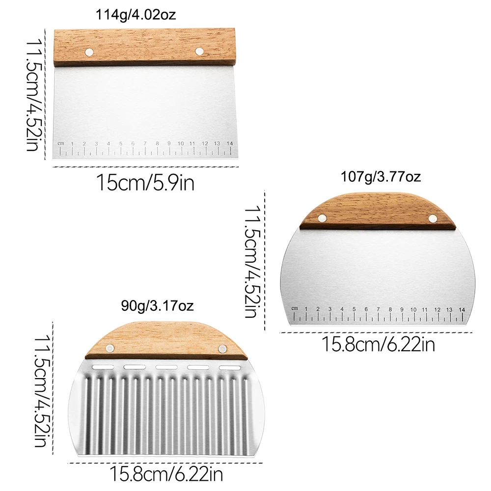 1/3 szt. Nóż do pasty ze stali – Kitchen Baking Tray Set recenzja i cena