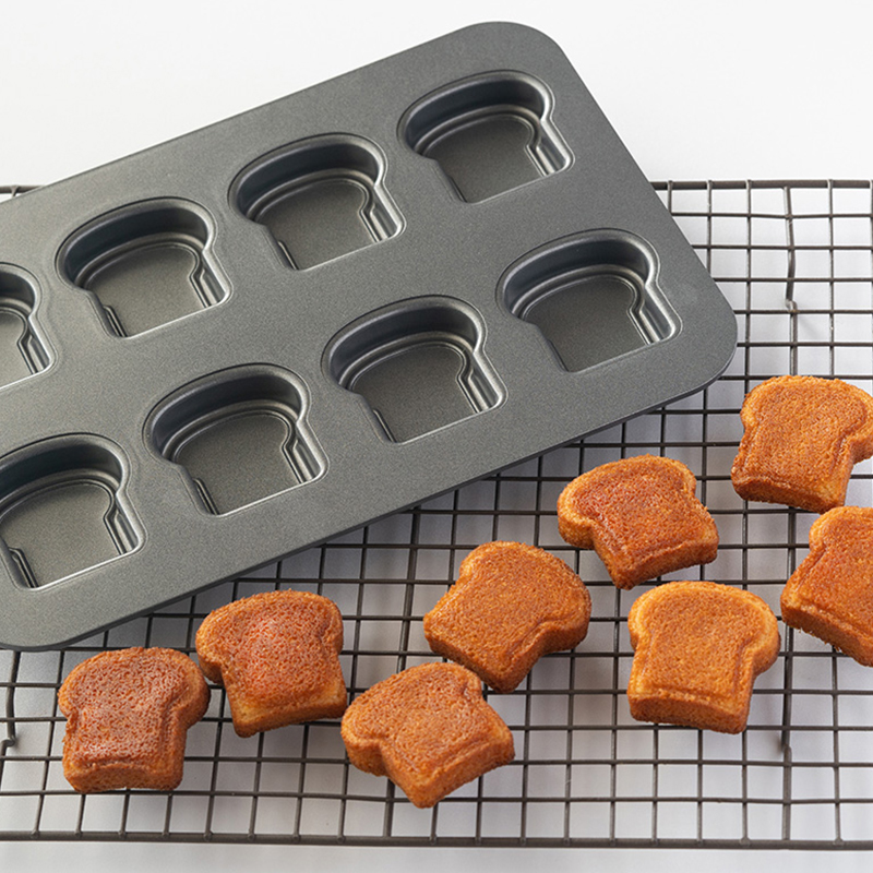 8 wgłębień do chleba tostowego – Kitchen Baking Pans recenzja i cena