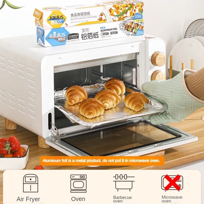 Zackoo 10/20/40M Folia alumini – Kitchen Baking Sheets recenzja i cena