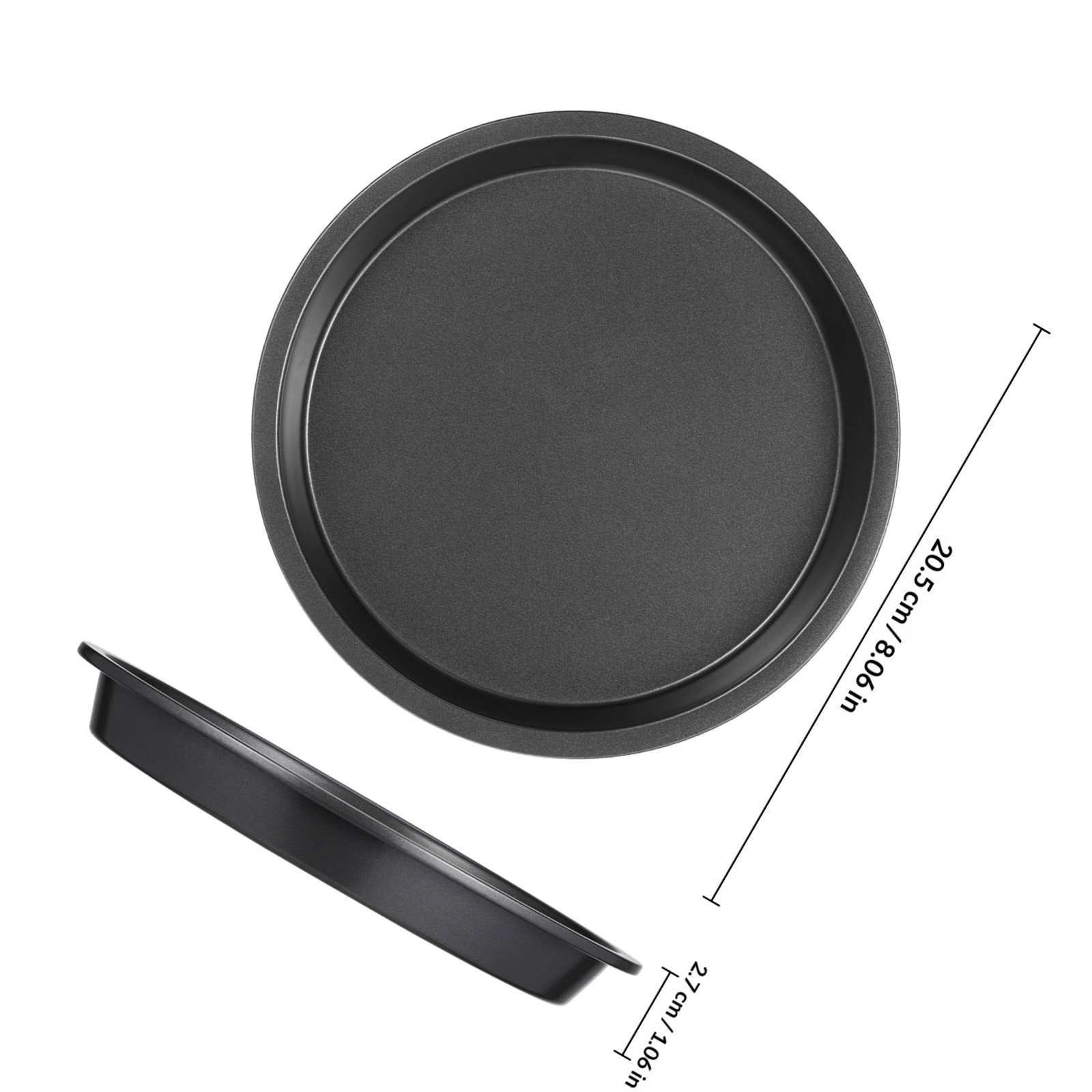Okrągła forma do ciasta z węgl – Kitchen Baking Pans recenzja i cena