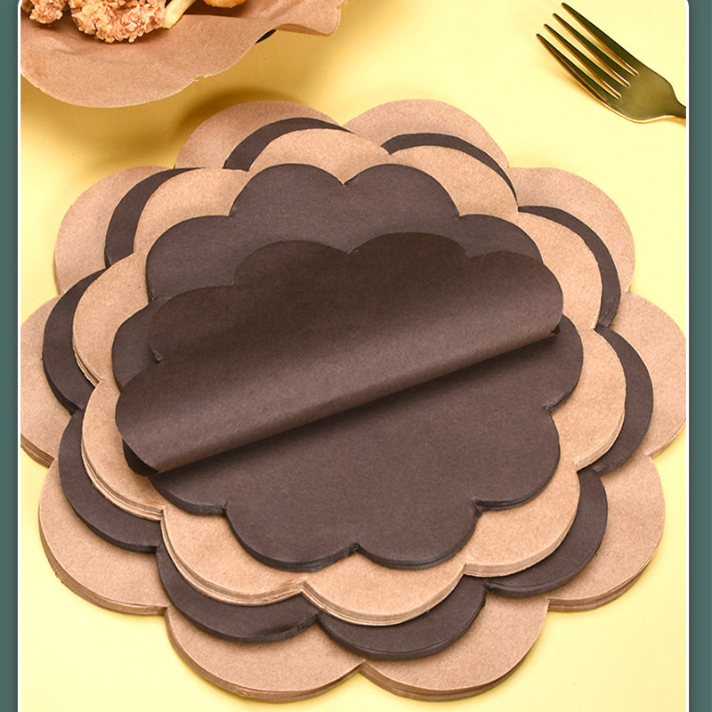 100 sztuk jednorazowa koronka  – Kitchen Baking Sheets recenzja i cena