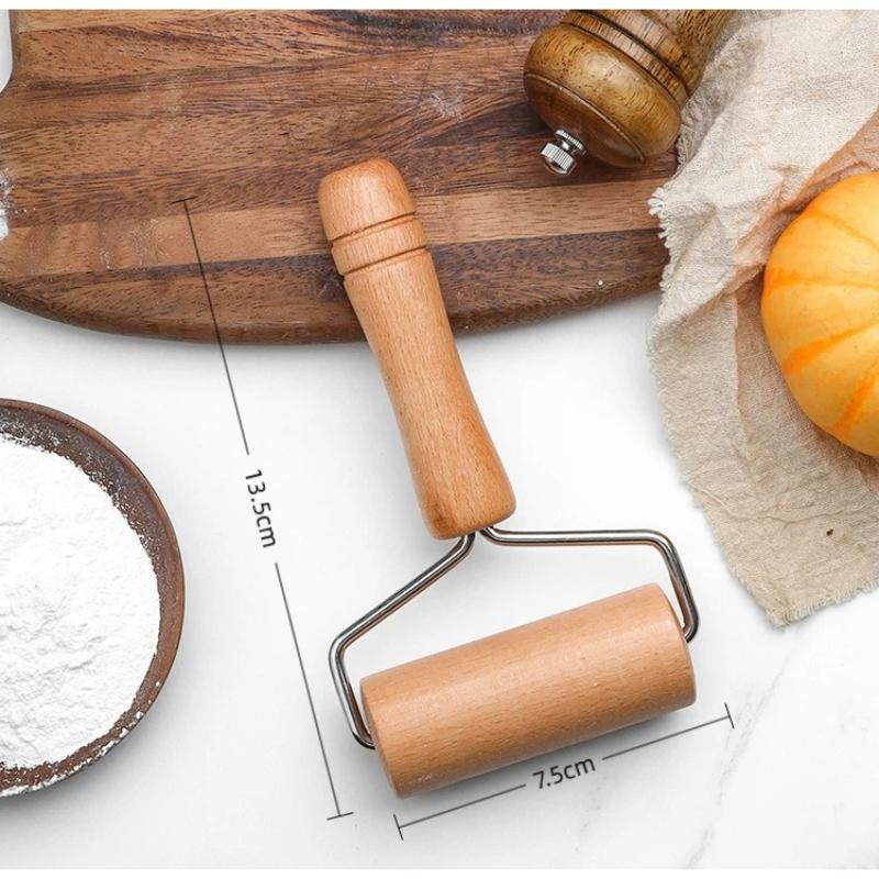 Wałek do ciasta i pizzy, drewn – Kitchen Roller Baking recenzja i cena