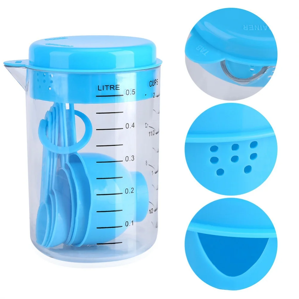 7 sztuk/zestaw plastikowe kubk – Kitchen Baking Tray Set recenzja i cena