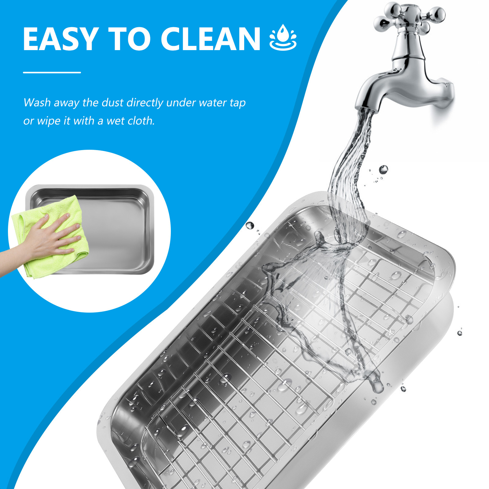 1 Zestaw prostokątnych blach d – Kitchen Baking Tray Set recenzja i cena