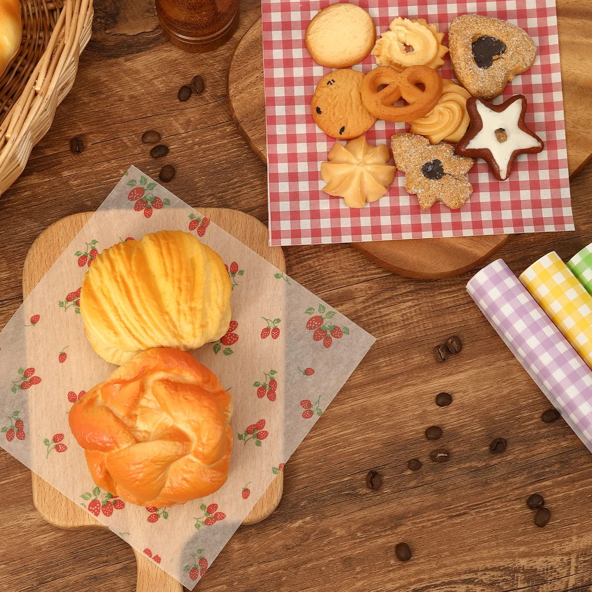 50 sztuk olejoodporny papier d – Kitchen Baking Sheets recenzja i cena