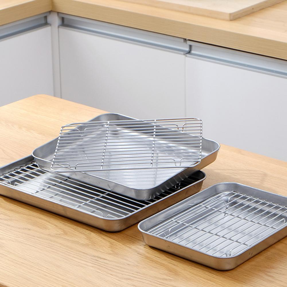 1 Zestaw Stalowy Blat do Piecz – Kitchen Baking Tray Set recenzja i cena