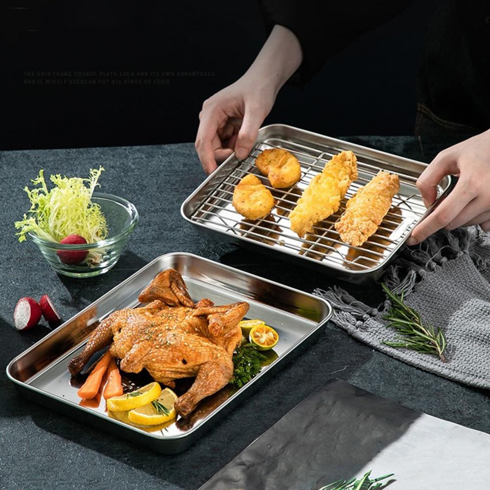 1 Zestaw Stalowy Blat do Piecz – Kitchen Baking Tray Set recenzja i cena