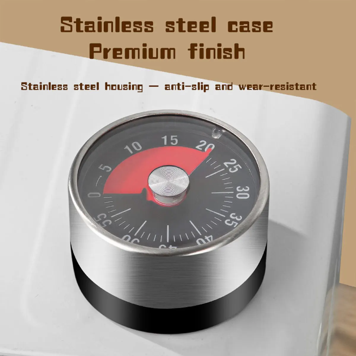 Widoczny mechaniczny timer, 60 – Baking Kitchen Hourly recenzja i cena
