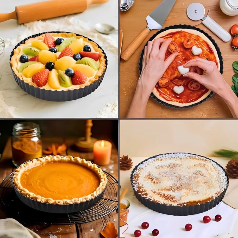 1 szt. Forma do tarty z wyjmow – Kitchen Baking Pans recenzja i cena